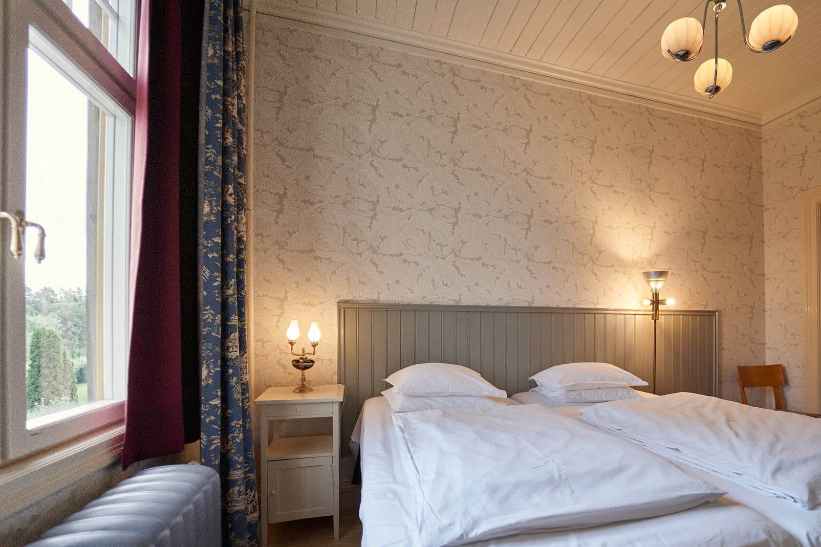 Sovrum på Hotell Härjedalen af Trampe